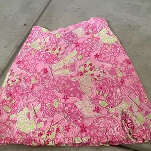 Lily Pulitzer size 14 young girls skirt great condition